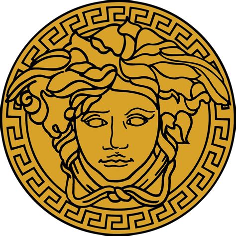 versace medusa sticker|versace face logo.